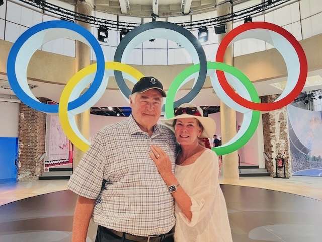 france in 7 days Cos and Robin and Olympic Rings